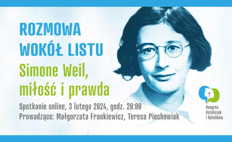  Spotkanie w 115. rocznicę urodzin Simone Weil