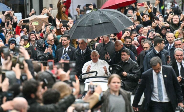 Papież Franciszek w Belgii